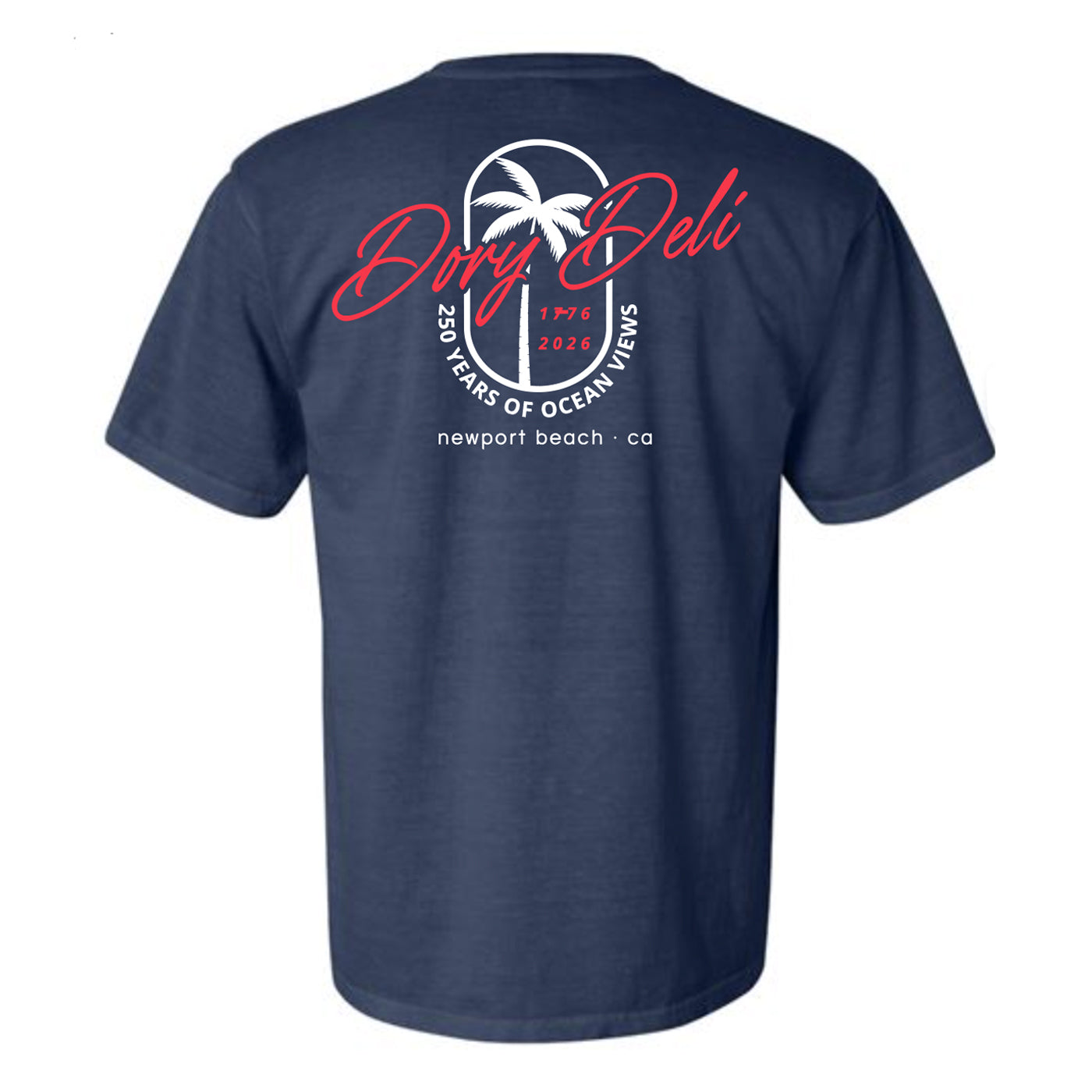 Navy 250 Tee
