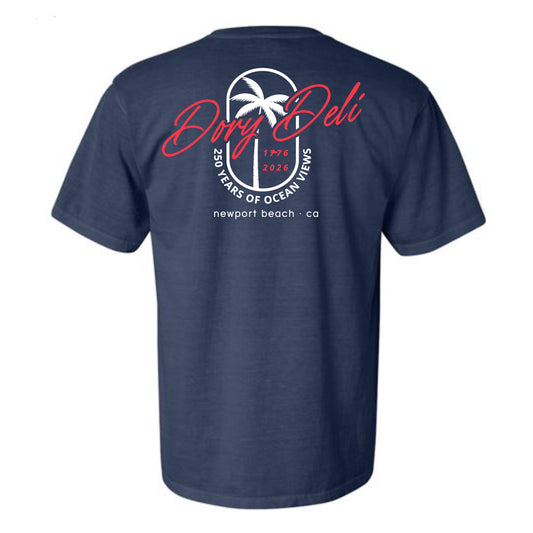 Navy 250 Tee